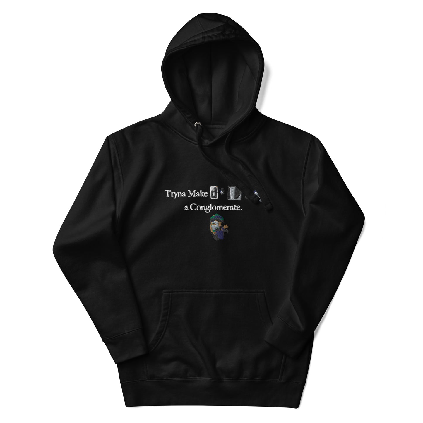 Conglomerate hoodie!